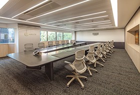 Thiết kế nội thất phòng họp văn phòng Groupo Argos