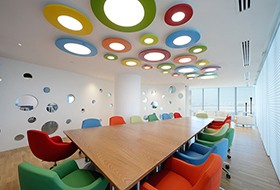 Thiết kế nội thất phòng họp văn phòng Viola